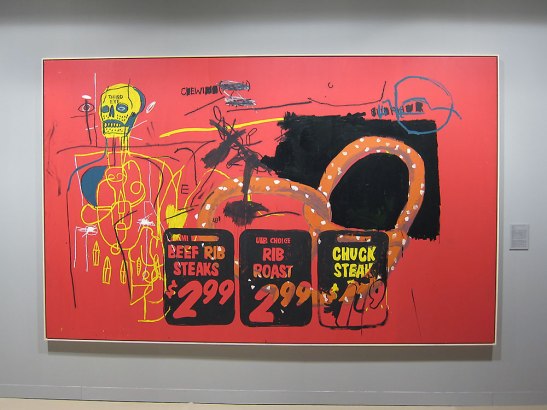 Basquiat + Andy Warhole
